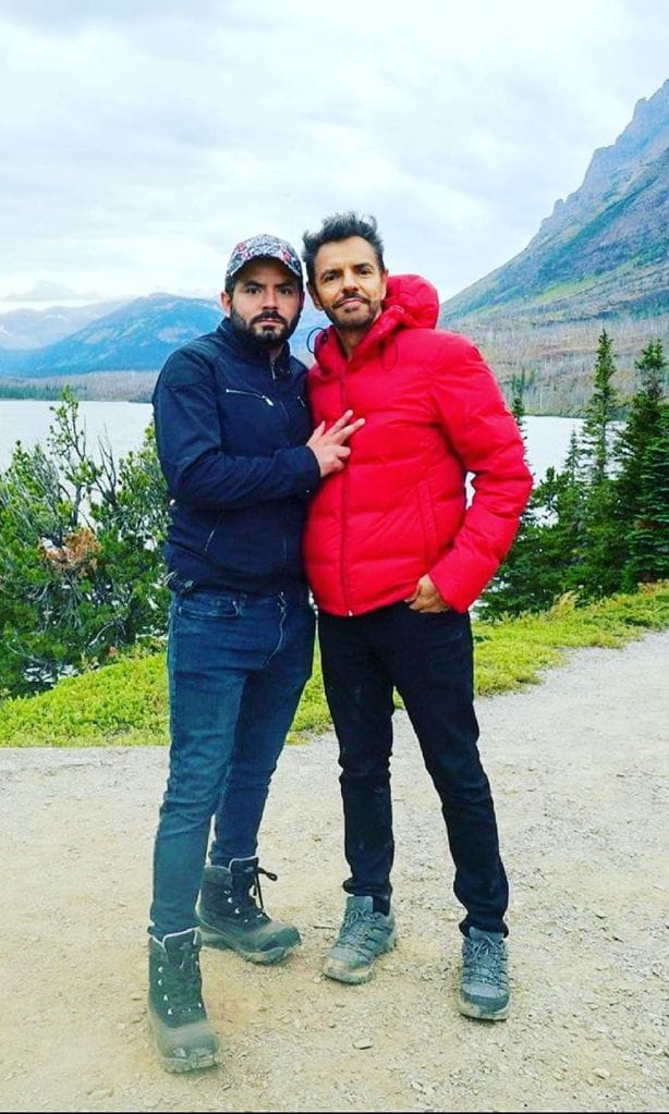 Eugenio Derbez y su hijo, José Eduardo Derbez