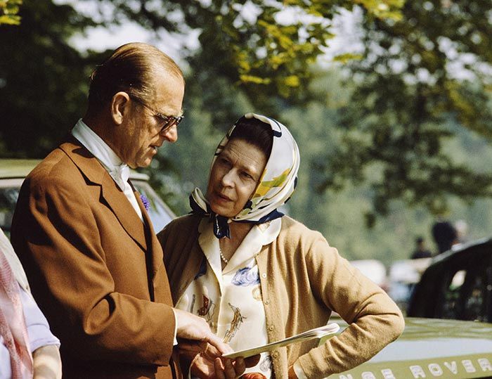 Felipe de Edimburgo, con su mujer en 1982