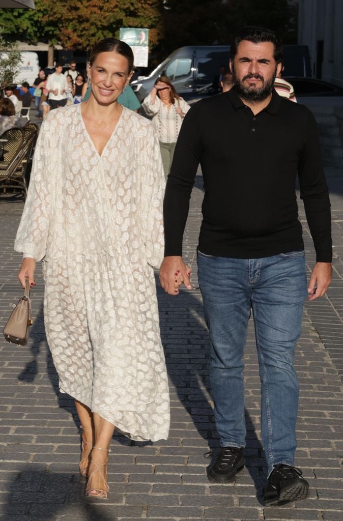 Emiliano Suarez y Carola Baleztana en la inauguración de la temporada 24/25 del Teatro Real