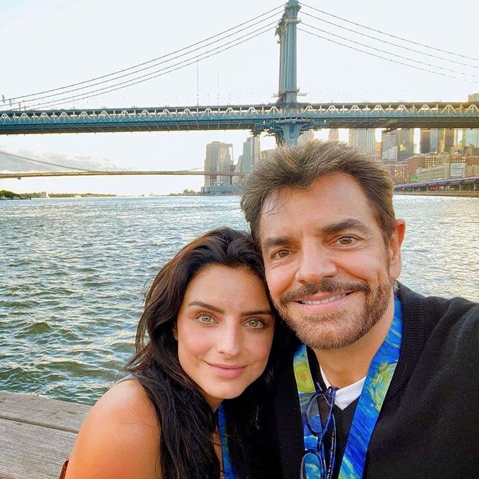 Eugenio Derbez y Aislinn Derbez