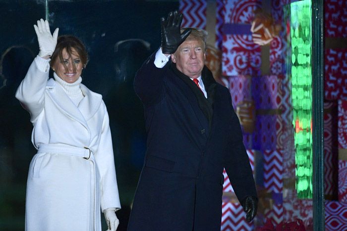 Melania y Donald Trump