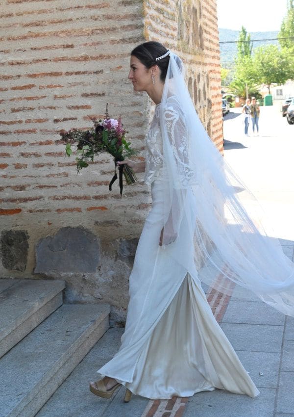 Pilar Montes: su vestido de novia en su boda con Ignacio del Pino