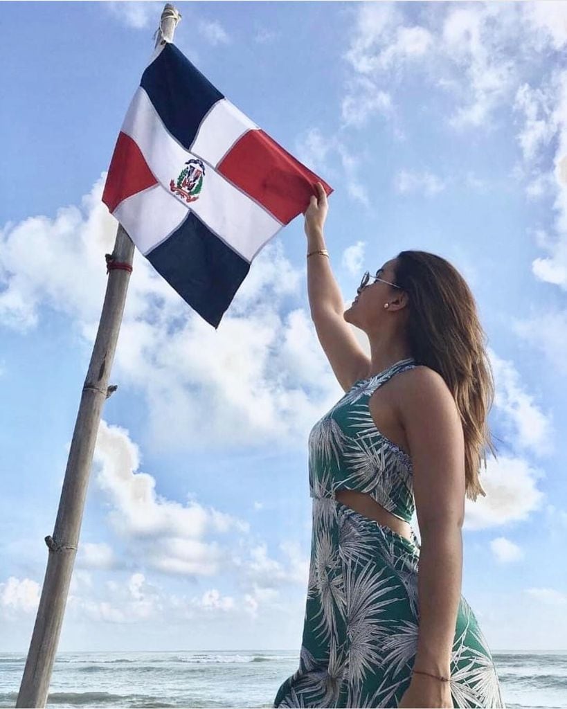 Clarissa Molina también se mostró orgullosa de su compatriota, pues ha puesto en alto la bandera dominicana