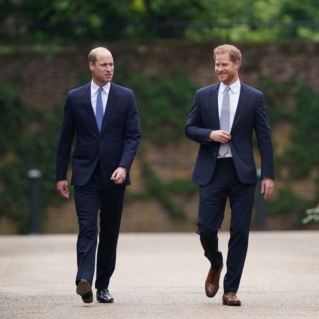 Prince William and Prince Harry reunited to mark what would have been their mother\'s 60th birthday