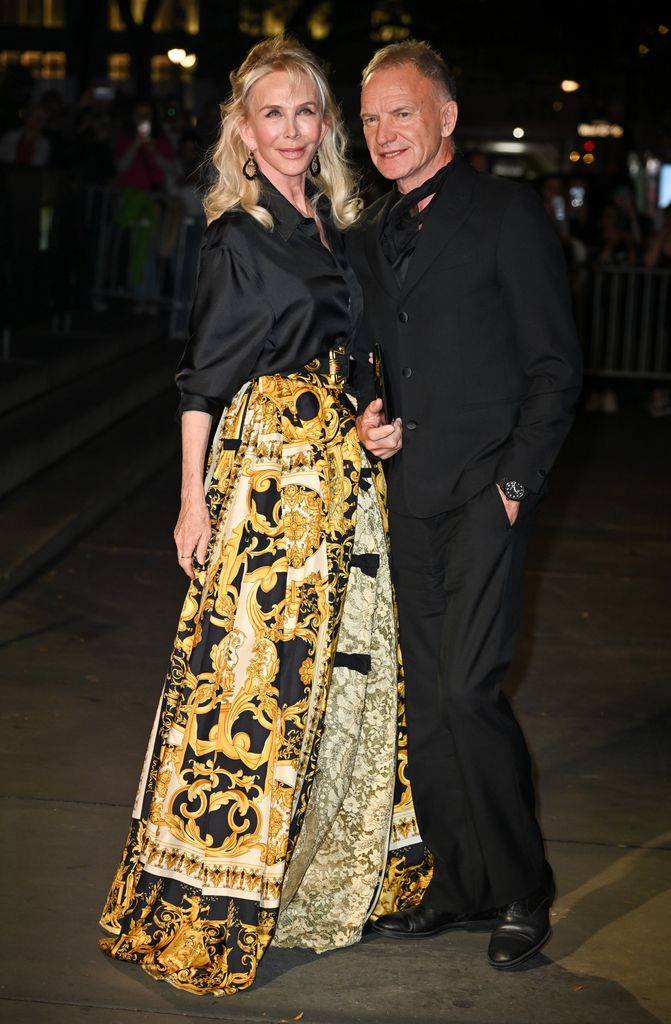 Trudie Styler y Sting en los premios Albie en Nueva York, el 26 de septiembre de 2024