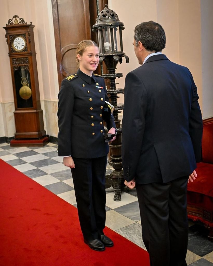 La princesa Leonor en el Ayuntamiento de Cádiz 