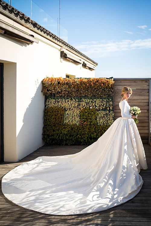 Vestido de novia princesa