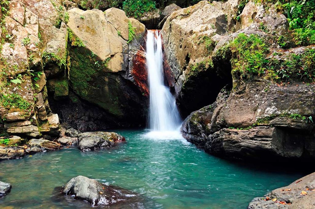 Yunque cascada puerto rico