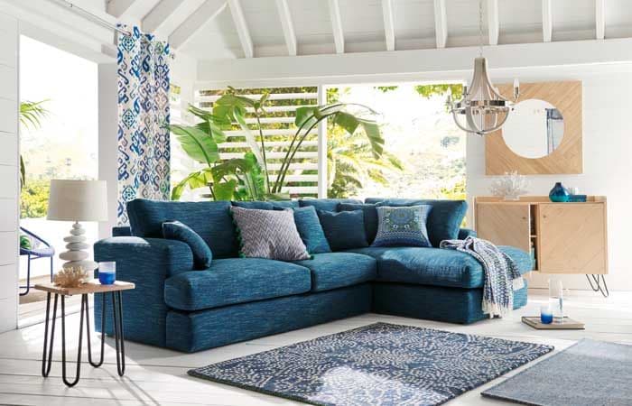 Decorar en azul 