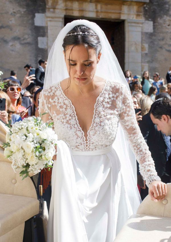 El vestido de novia de Carolina Monje
