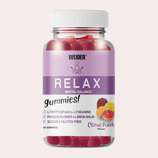 Weider Relax Gummies Sabor Citrus Punch