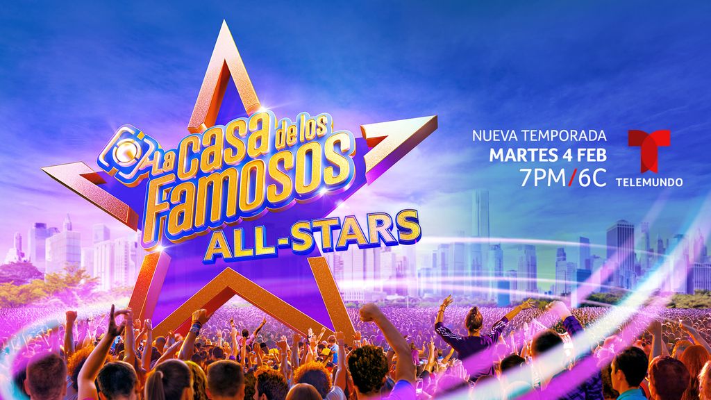 'La Casa de los Famosos All-Stars' empieza el 4 de febrero por la señal de Telemundo