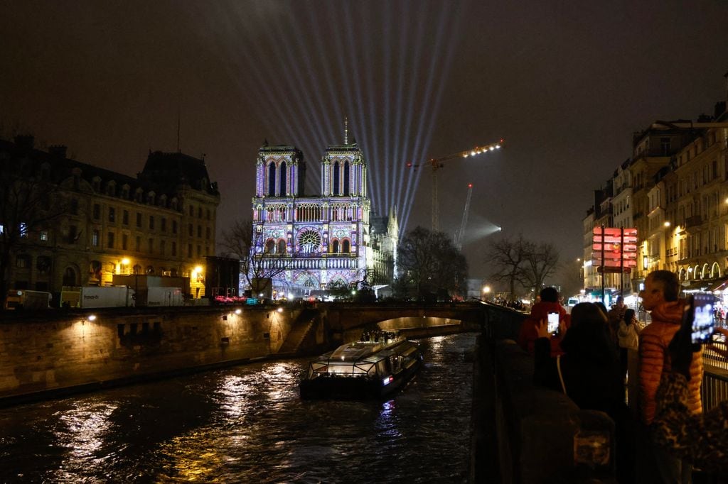 Así lució Notre Dame el día de su reapertura