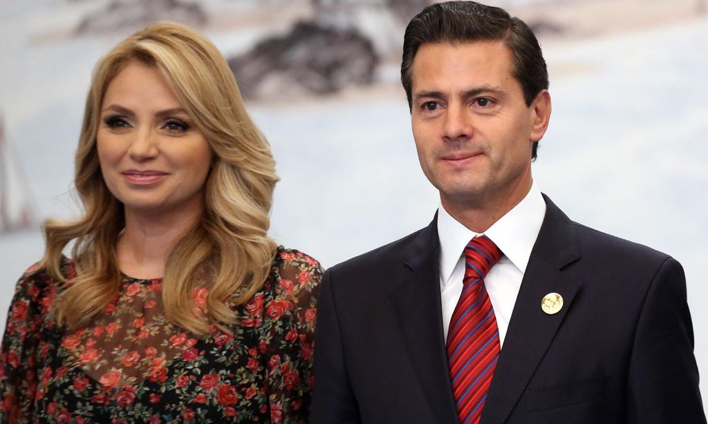 Angélica Rivera y Enrique Peña Nieto