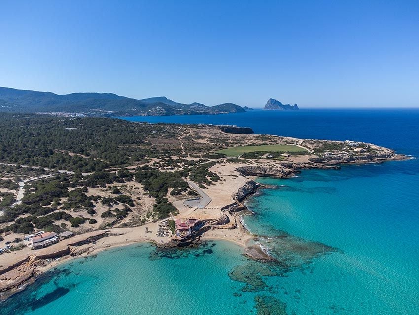 Playas de Comte en Ibiza