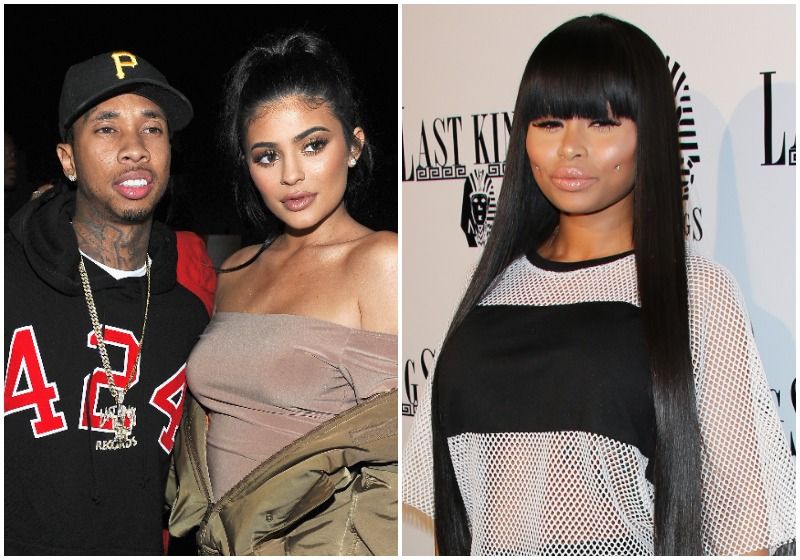 Kyle Jenner Tyga Blac Chyna triangulos amorosos polemicos hollywood 10