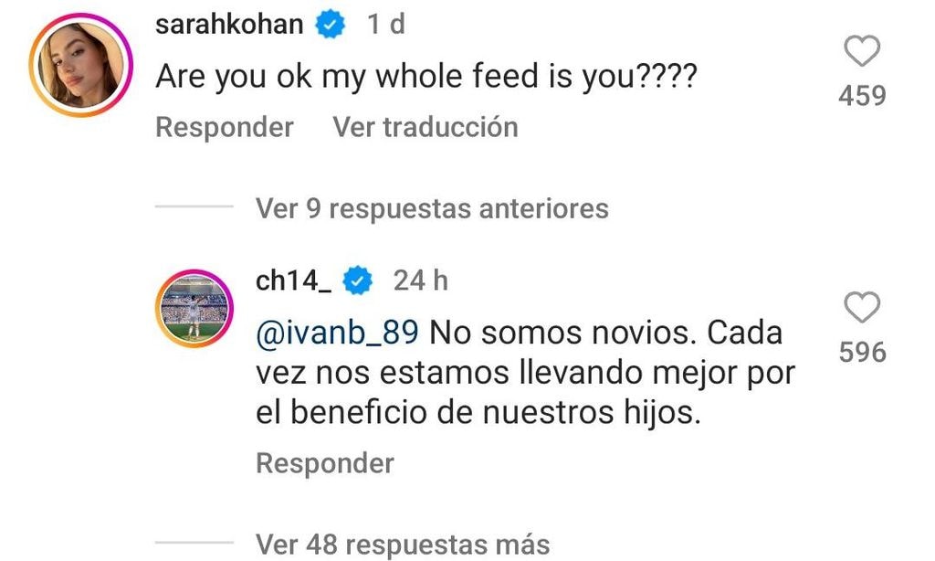 \'Chicharito\' Hernández y Sarah Kohan
