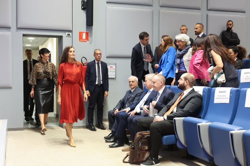 Queen Letizia on World Cancer Research Day 2024