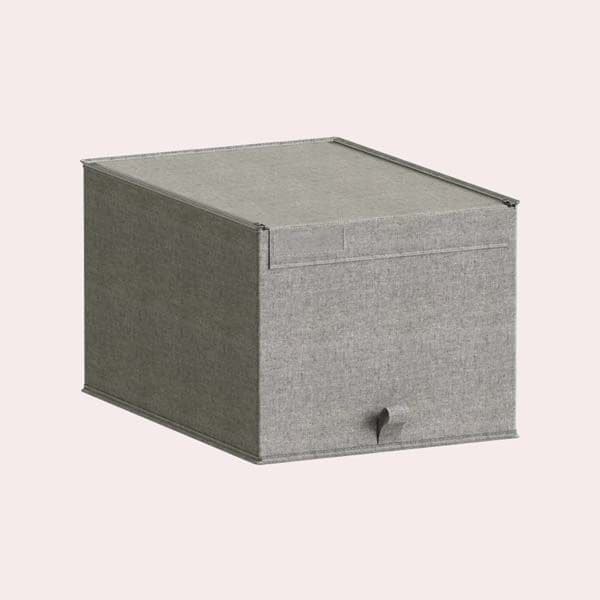 Caja de Polialgodón Spaceo Gris Plegable Leroy Merlin