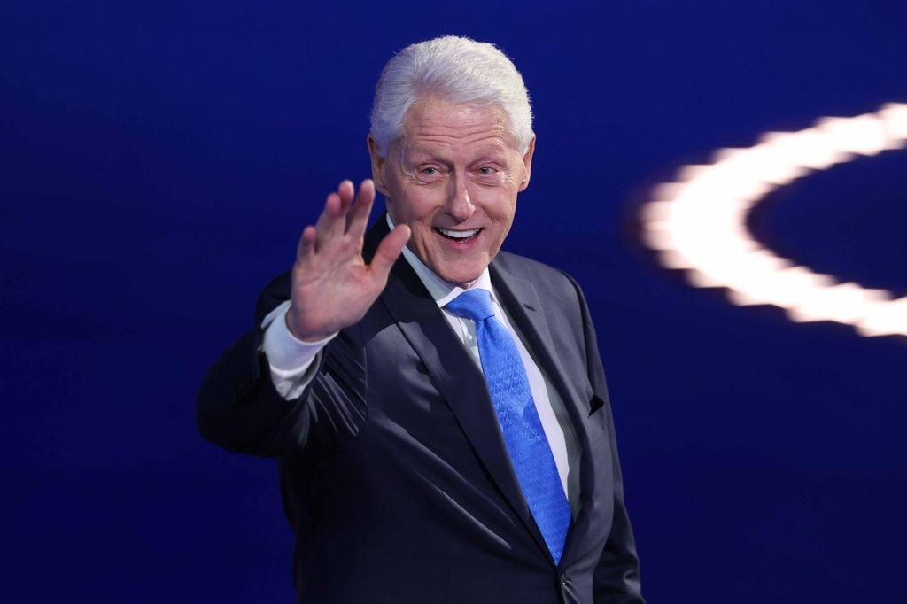 Bill Clinton participó en la Convención Nacional Demócrata en el verano.