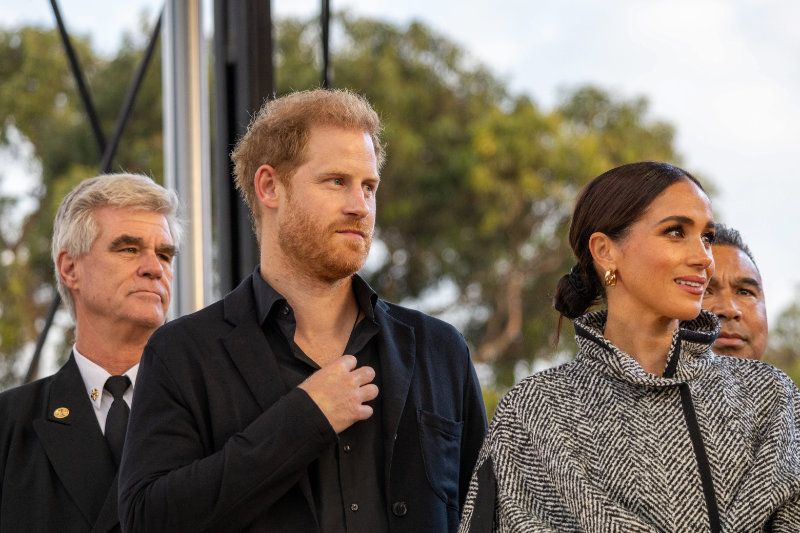 Meghan Markle y el príncipe Harry 