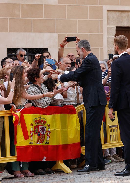 El rey Felipe en Plasencia