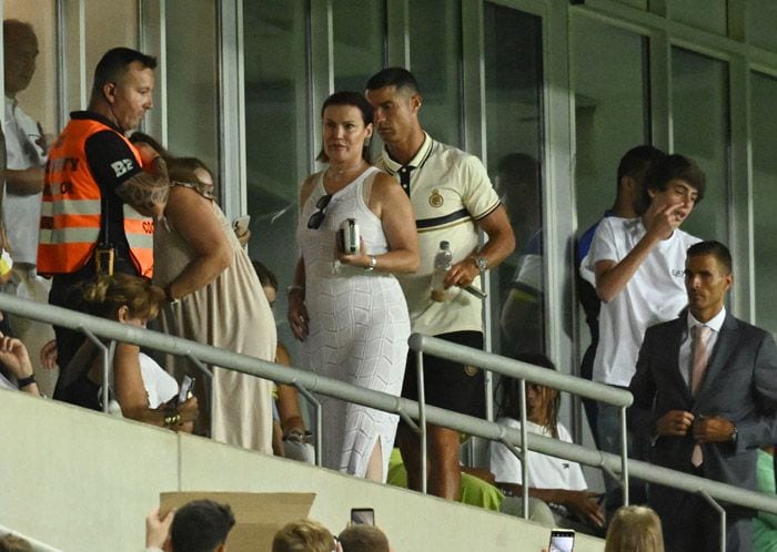 Cristiano Ronaldo junto a su hermana Katia