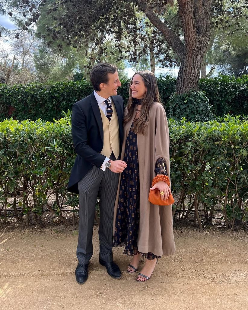 Ana Iglesias con su marido