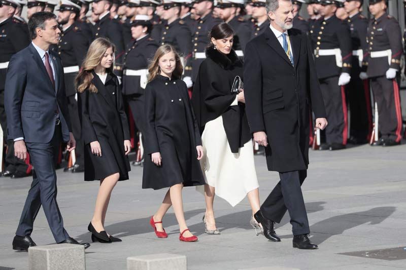 Reyes Felipe y Letizia, princesa Leonor e infanta Sofía