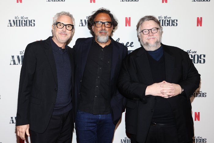 Alfonso Cuarón, Alejandro González Iñárritu y Guillermo del Toro