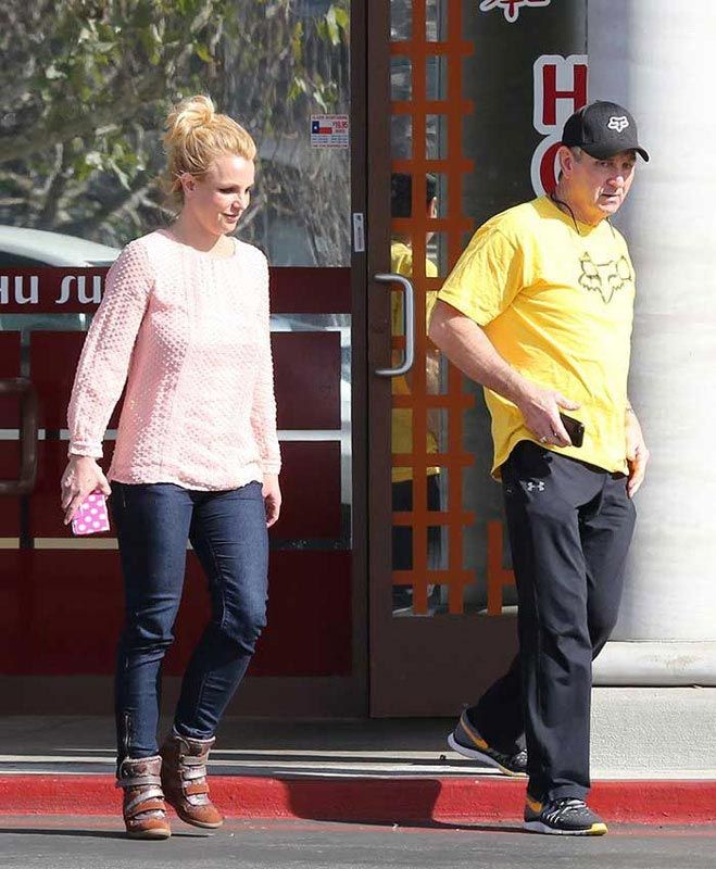 Britney Spears y su padre