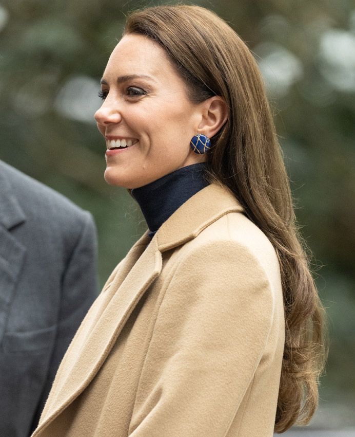 Kate Middleton abrigo cámel