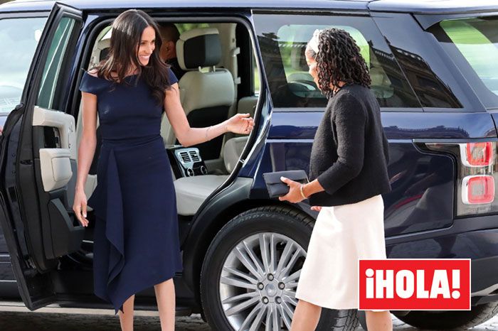 Últimas imágenes de Meghan Markle, junto a su madre, antes de vestirse de novia