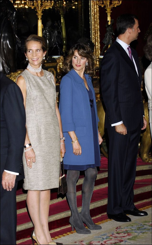 Reyes Felipe y Letizia en el Día de la Hispanidad de 2007