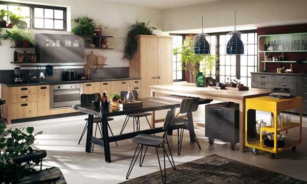 La moda y la cocina se alían en esta propuesta de Scavolini (scavolini.es) con Diesel, dando vida a la idea de una espacio social, con un espíritu acogedor y familiar.