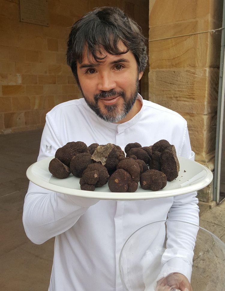 El chef Óscar García, de Baluarte