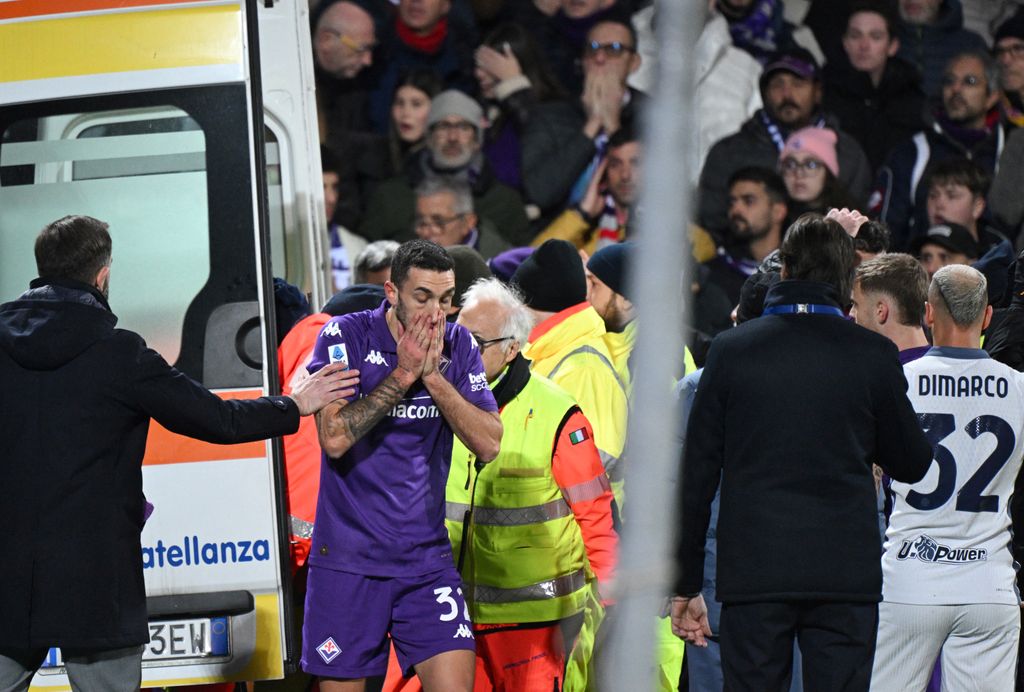 Conmoción en Italia: Edoardo Bove, jugador de la Fiorentina, se desploma en pleno partido