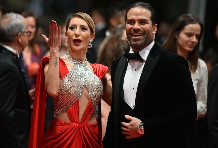 Geraldine Bazán y Alejandro Nones en Cannes