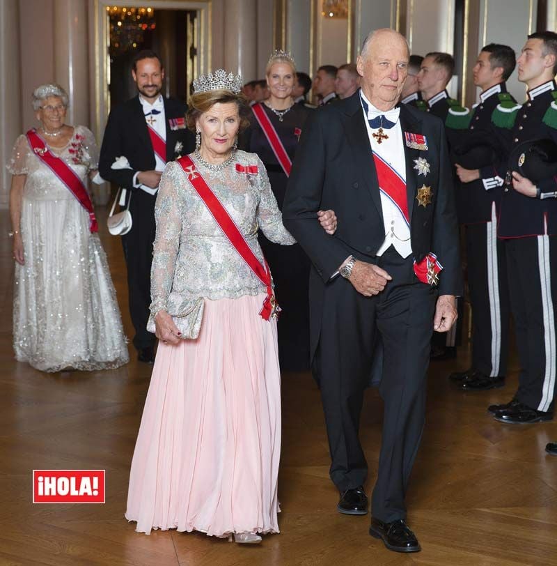 Harald y Sonia de Noruega