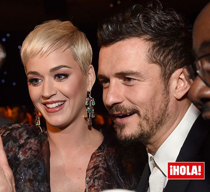 Katy Perry y Orlando Bloom 