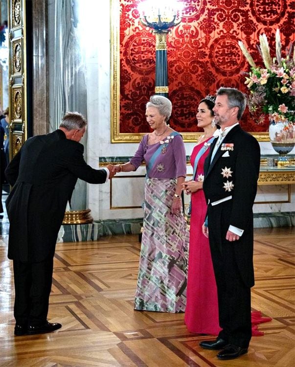 Recepción de bienvenida en el Palacio de Christiansborg