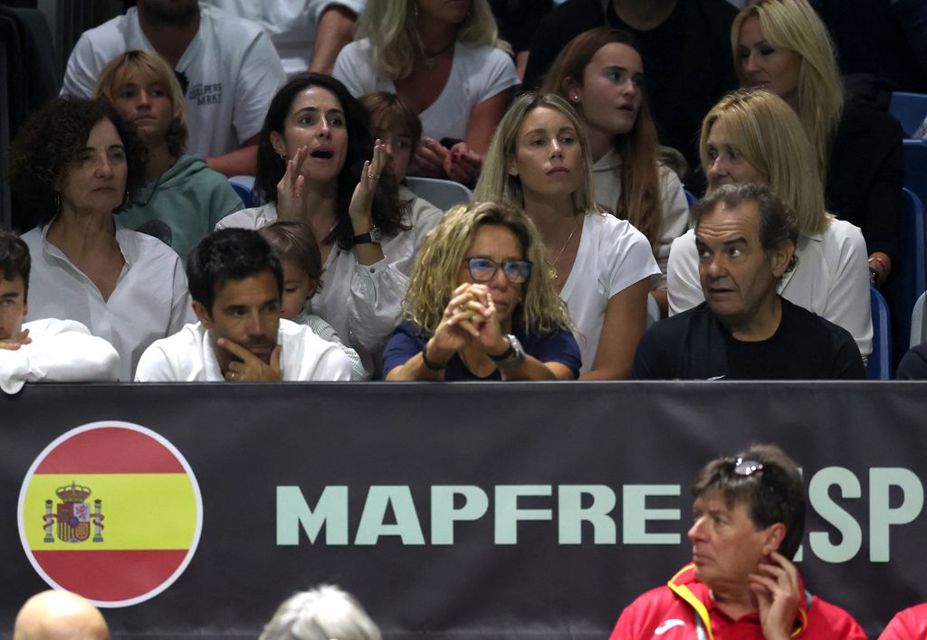 La familia de Nadal estuvo presente en su último juego profesional.