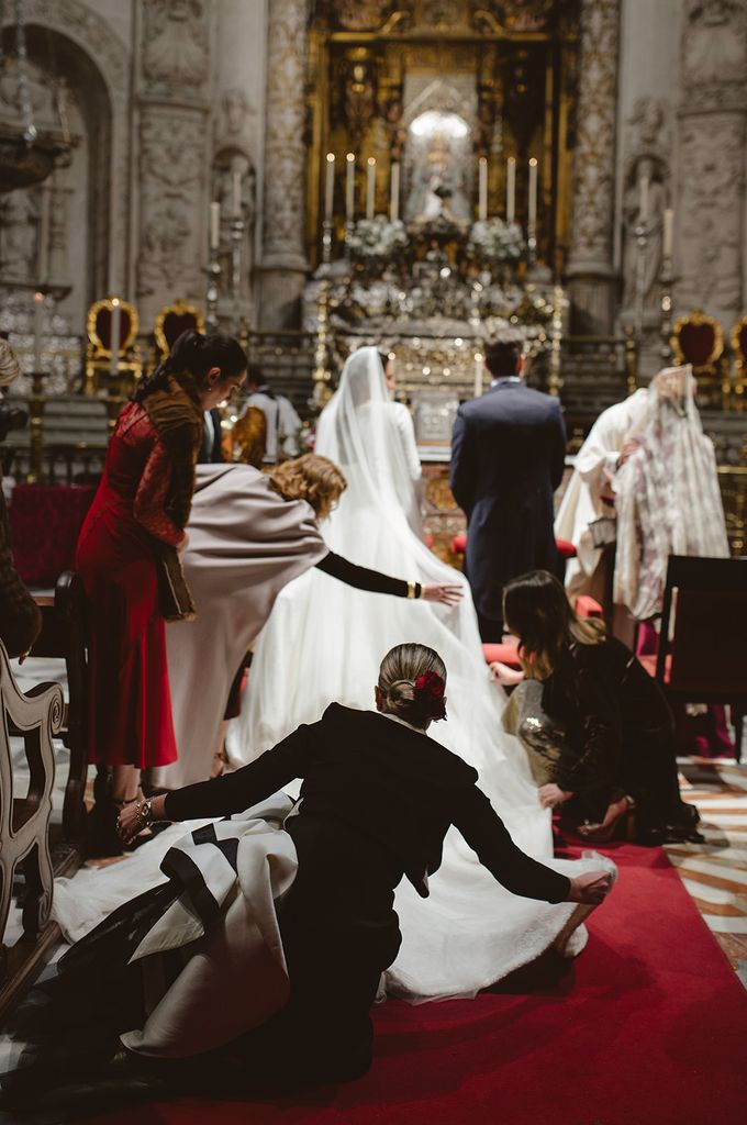 Boda Magdalena González-Serna y Antoliano Rodríguez en Sevilla invitadas