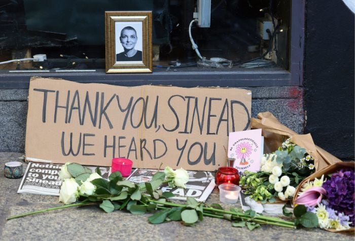 Homenaje de fans a Sinéad O´Connor