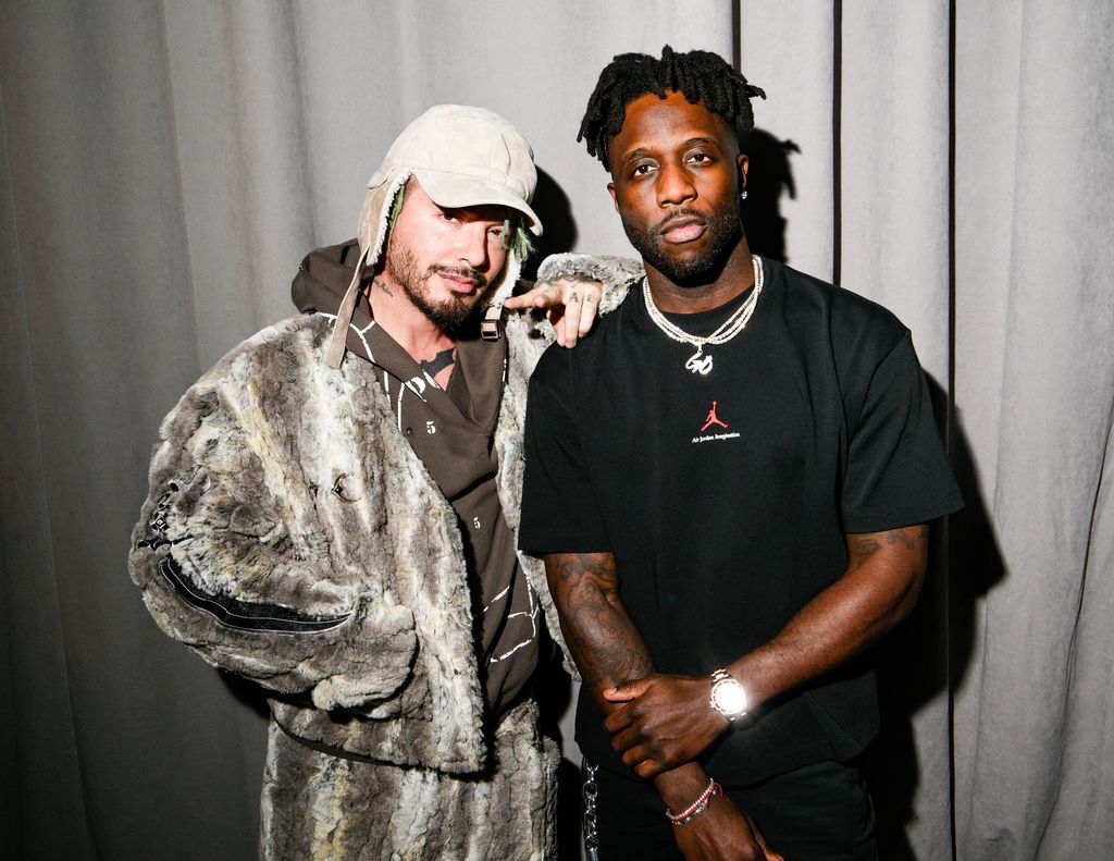 J Balvin y Nigel Sylvester 