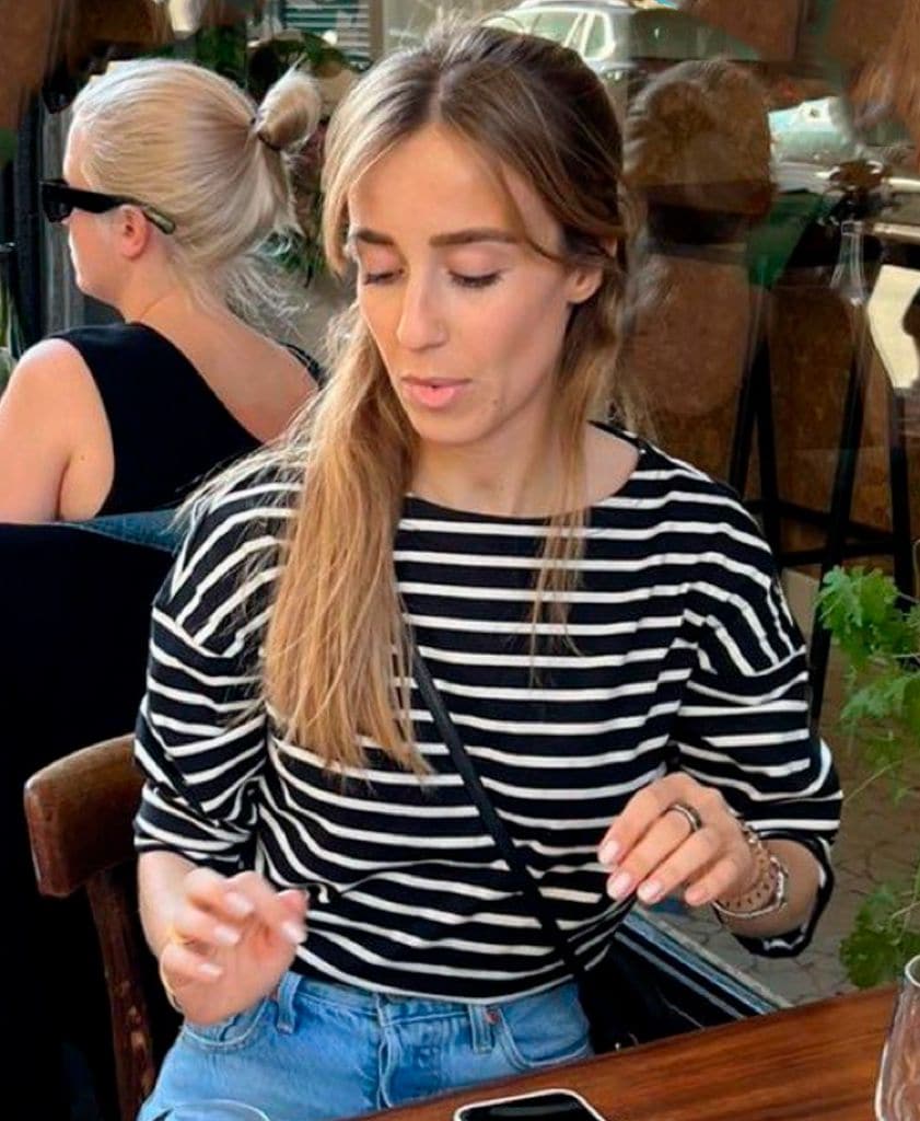 Carlota, en su foto de perfil en redes