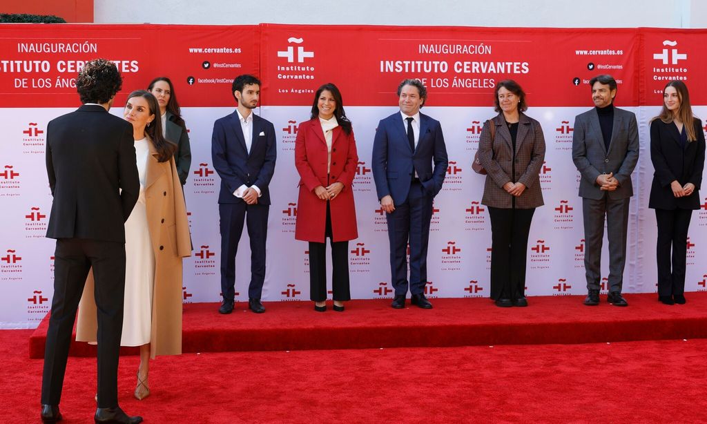 Reina Letizia en Los Ángeles