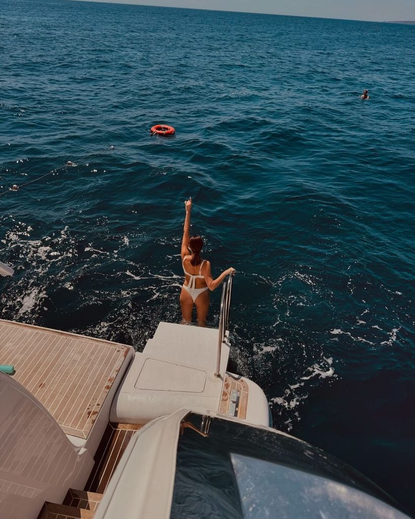 Vicky Martín Berrocal disfrutando del verano en Mallorca, agosto de 2024