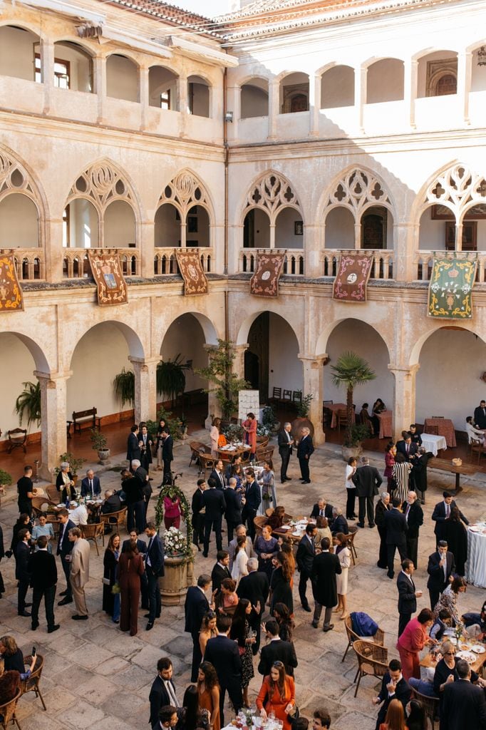 Boda católica en el Monasterio de Guadalupe