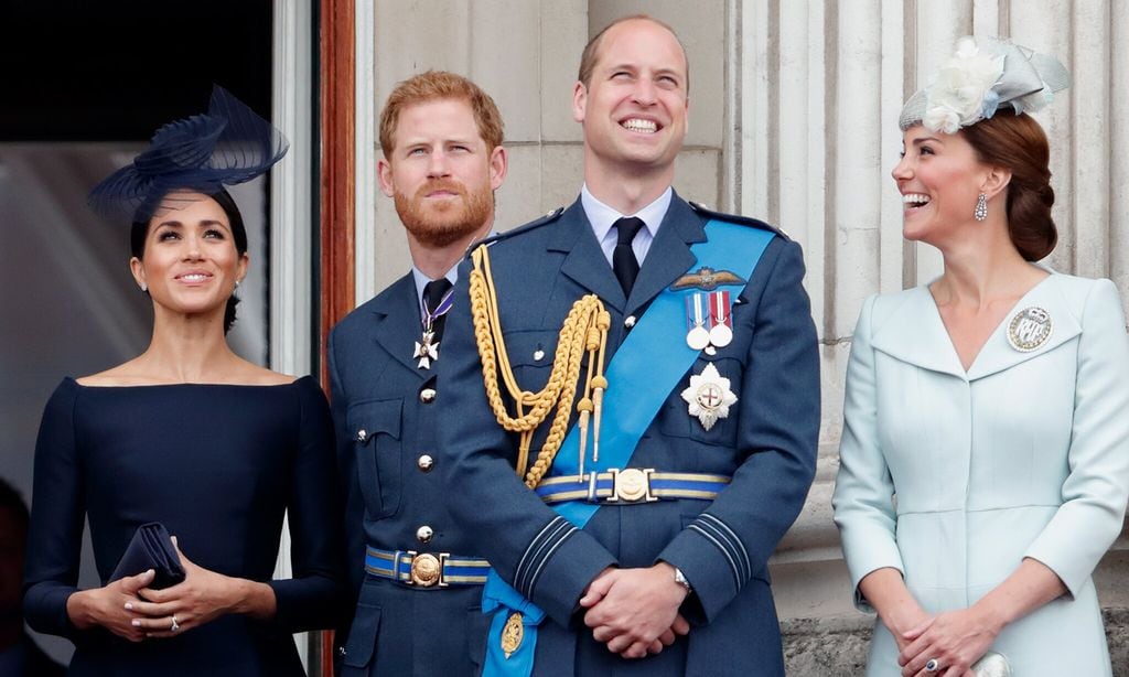 Meghan Markle and Prince Harry congratulate William and Kate on anniversary